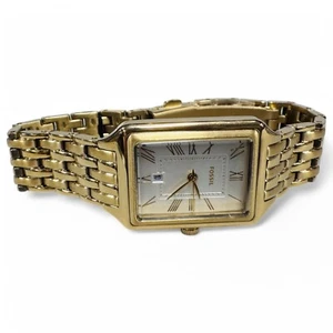 Fossil Raquel Stainless Steel Watch in Gold RRP $299 - Picture 1 of 3