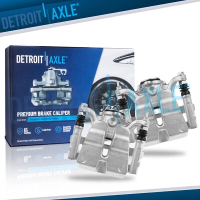 Par de pinzas de freno de disco traseras con conjunto de soportes para Jeep Cherokee 2014-2021 Foto 1 de 4