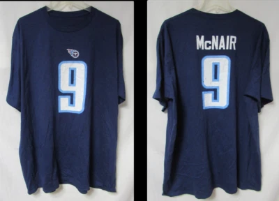 Camiseta Tennessee Titans Steve McNair #9 Masculina Tamanho 2X-Grande C1 5446 - Imagem 1 de 4