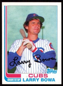 1982 Topps Traded Larry Bowa Chicago Cubs #10T
