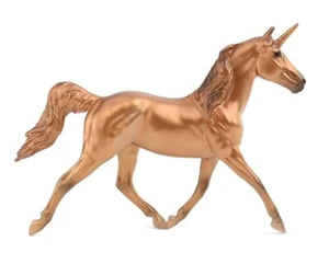 Breyer Cavallo Oro Unicorno Natale - Foto 1 di 1
