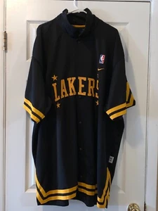 NIKE LOS ANGELES LAKERS TEAM WARM UP JERSEY 4XL - Picture 1 of 6