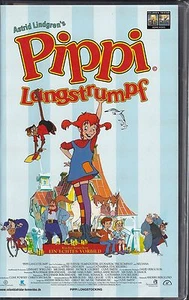 VHS - Pippi Langstrumpf/Astrid Lindgren - Zeichentrick / 74 Minuten     NEU&OVP! - Imagen 1 de 2