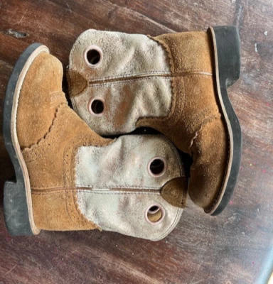 Ariat Niñas Botas Occidentales, Talla 12.5, 10025176-DARK PEANUT Foto 1 de 4