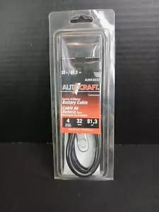 AUTOCRAFT BATTERY CABLE Switch to Starter 4 GAUGE 32" A2843032 - Bild 1 von 3