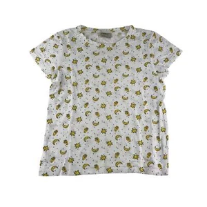 Pull & Bear T-Shirt Damen Gr. S weiß himmlisch kurzarm - Bild 1 von 9