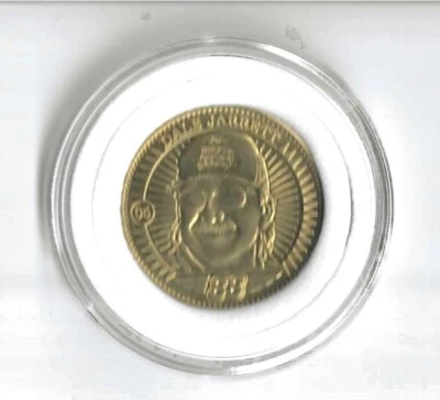 1998 Pinnacle Mint BRASS ARTIST PROOF (1 OF 500) #5 Dale Jarrett SCARCE! - Image 1 of 3