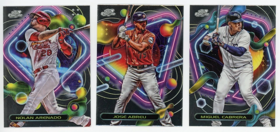 2023 Topps Chrome Cosmic Base Baseball-Pick Your Player-Complete Your Set 1-200 - Image 1 of 1