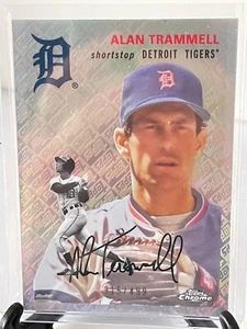 Logofractor Alan Trammell 2023 Topps cromo platino #490 315/499 Tigres - Imagen 1 de 2