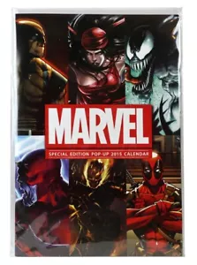 Marvel Special Edition 2015 Pop-Up Calendar Marvel Comics Venom Punisher New - Picture 1 of 3