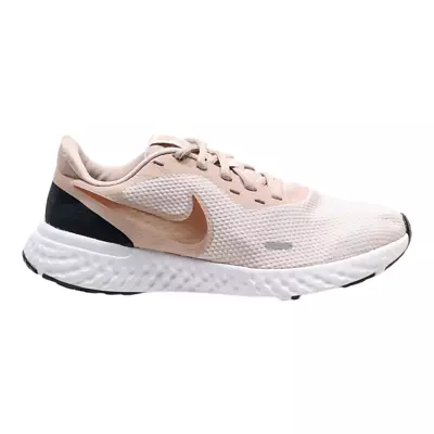 NIKE Revolution 5 2019 Sneaker Trainers Pink Synthetic BQ3207-600 Womens UK 5.5 - Image 1 of 4