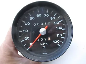 Porsche 914 Tachometer VDO Datum Stempel 2.71 914 641 503 10 - Bild 1 von 6