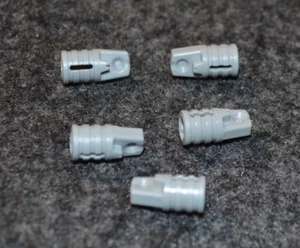 (5) 1x2 Light Gray w/ Tab Mechanical Arm Connector "+" End Brick ~ NEW Lego - Picture 1 of 1