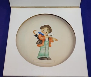 1984 GOEBEL 1.AUFLAGE SERIE KLEINER MUSIKER KLEINER GEIGER MINI TELLER - Bild 1 von 4
