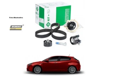 Kit distribuzione Alfa 159 Brera Giulietta 1.9 2.0 JTDM 150 170 Hp + pompa acqua - Imagen 1 de 4