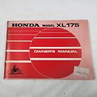 Original 1974 Honda Xl175 K1 Owner's Manual Book Xl 175 Oem 3136252