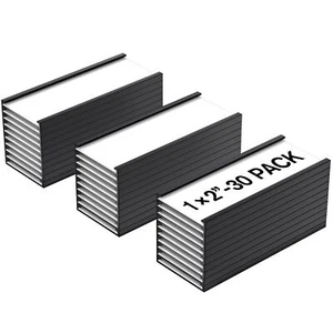 Paquete de 30 soportes para etiquetas magnéticas para estante archivador gabinete de oficina gabinete - Imagen 1 de 8