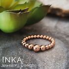 Inka Rose Gold Filled Stacking Stretch Ring Thumb Ring