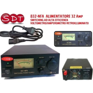 832-NFA ALIMENTATORE 32 Amp SWITCHING AD ALTA EFFICIENZA VOLTOMETRO/AMPEROMETRO - Afbeelding 1 van 3