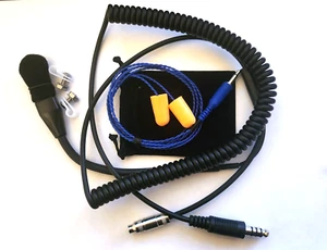 IMSA HELMET HARNESS Crystal Clear Gentec Mic DIGITAL WCH2 BUDS - Picture 1 of 2