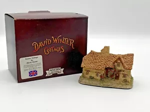 Retro 1980' DAVID WINTER Ornamental Ceramic Cottages "Sussex Cottage" Boxed - Picture 1 of 9