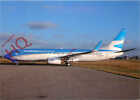 Picture Postcard-:AEROLINEAS ARGENTINAS BOEING 737-85F D-ABBZ @ PRG [OKC 1662]