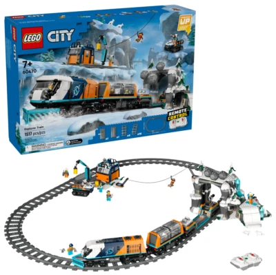 LEGO 60470 City Explorers' Arctic Polar Express Train Ages for 7+ New - Image 1 of 4