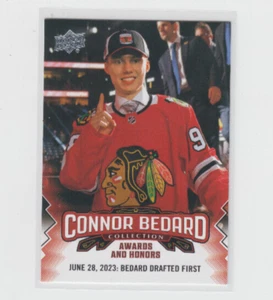 2023-24 Upper Deck Connor Bedard Collection Awards and Honors card #30 - Bild 1 von 2