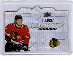 2022-23 Upper Deck Allure Quartz Rookies #AQ-LR Lukas Reichel RC Blackhawks 