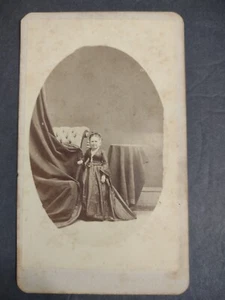 Antique Photograph Marie Rose Midget Little Person - Barnum's Oddities Victorian - Picture 1 of 6