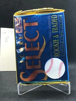 1993 Score Select Sealed Baseball Pack - Rookie &Traded - Image 1 of 2