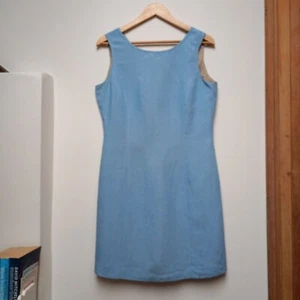 Gorgeous Jigsaw pale blue shift dress size 14 - Picture 1 of 3