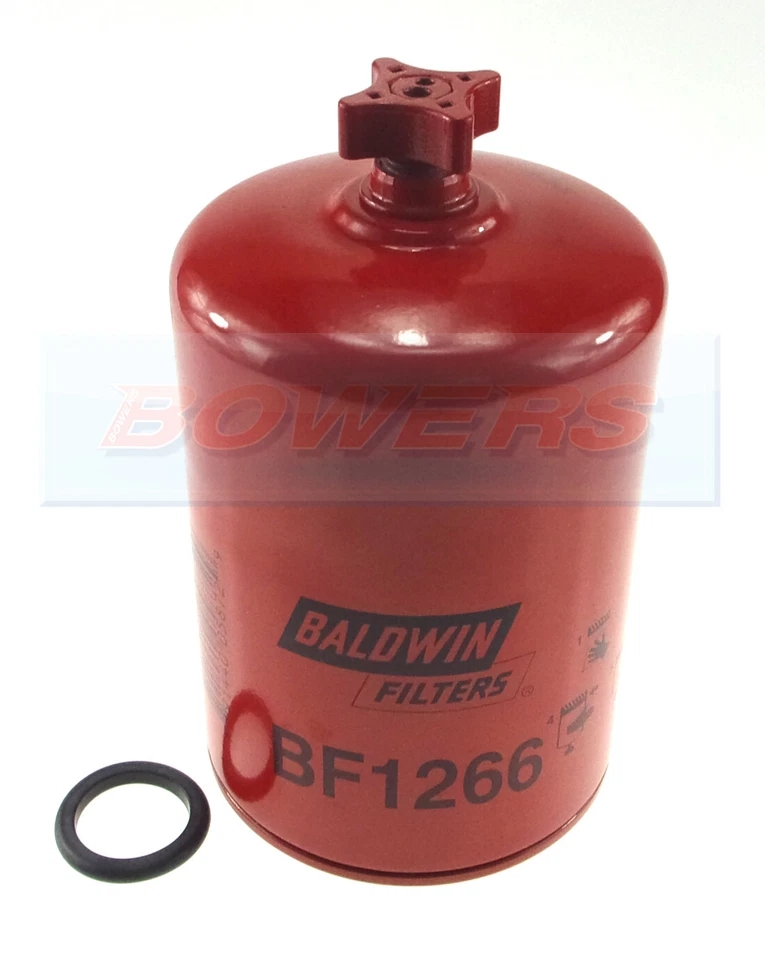 BALDWIN BF1266 DIESEL FUEL FILTER GMC 12542374 RACOR S3212 DETROIT DIESEL - Image 1 of 1