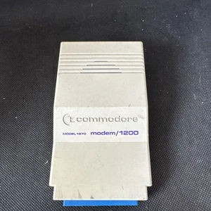 Vintage Commodore Modem 1200 For Commodore 64 & 128 Model 1670 Untested - Picture 1 of 2