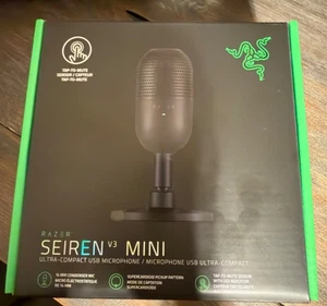 Razer Seiren V3 Mini Ultra-Compact USB Microphone NIB - Picture 1 of 2