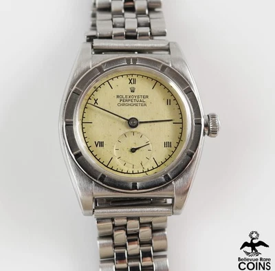 1956 Rolex Oyster Perpetual Stainless Steel Bubble Back Watch 2940 - Image 1 of 4