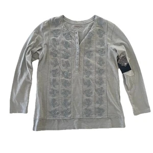 Coldwater Creek Wayside Henley Size Xsmall - Picture 1 of 3