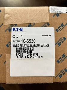 New Eaton 10-6530 KIT Overload Relay 180mm Size 3 - Sealed Box - Picture 1 of 1