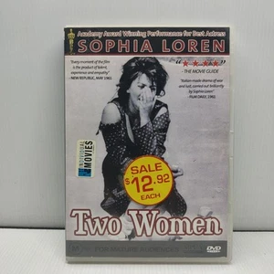 Two Women Sophia Loren Raf Vallone Jean-Paul Belmondo (DVD, 1960) VGC - Picture 1 of 4