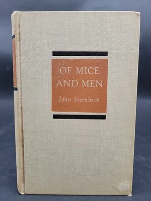 1937 1st Edition 1st Printint OF MICE AND MEN  HC John Steinbeck Near  - Image 1 of 4