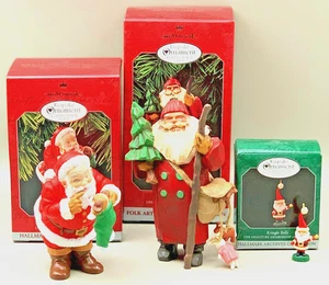 1998 Hallmark Keepsake Set of 3 Ornaments - Collector’s Club Membership Only NIB - Bild 1 von 24