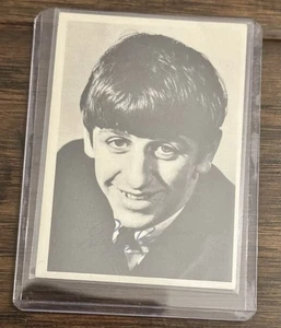 1964 Topps Beatles B&W Ringo Starr #6 EX-NM 1. Serie Vintage! - Bild 1 von 2