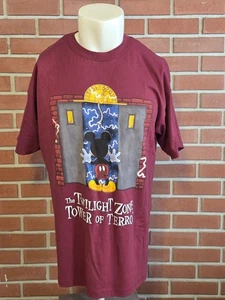 Vintage Disney The Twilight Zone Tower Of Terror T-Shirt 2XL Mickey Mouse Treppe - Bild 1 von 10