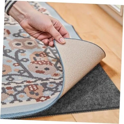 Waterproof Rug Pad, 2x6 ft Under Area Rug Carpet Pad, Non Slip Rug Pads for  - Image 1 of 4