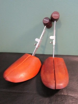 Macas masculinas de madeira para sapatos Gimbel's tamanho 10-14, 8 configurações - Imagem 1 de 4