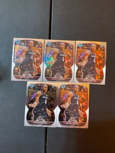 ALIYAH BOSTON 2022-23 BOWMAN CHROME U 1ST ROOKIE 5 CARD LOT-FEVER/SOUTH CAROLINA - Picture 1 of 3