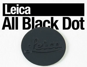 Leica SCHWARZ Punkt Logo Emblem Abzeichen 10mm M11 M10 Q3 Q2 Ersatzteil - Bild 1 von 5