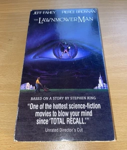 The Lawnmower Man Vhs Tape Unrated Director's Cut 1992 Vintage - Picture 1 of 6