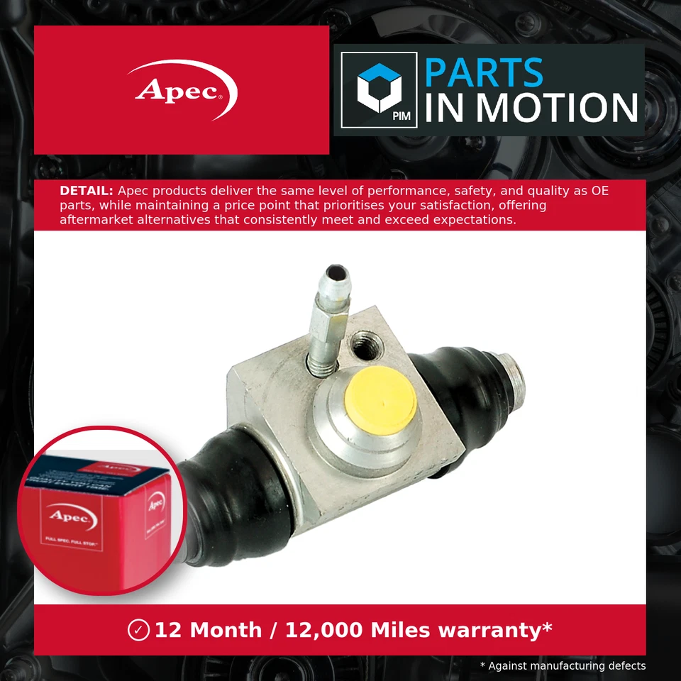 2x Wheel Brake Cylinders (Pair) fits VW POLO 2x Wheel Brake Cylinders (Pair) - Image 1 of 4