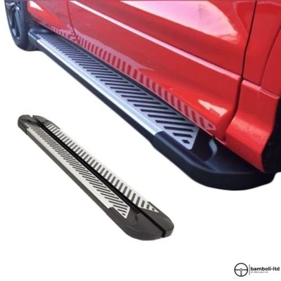 Running Board Side Step Nerf Bar for MITSUBISHI PAJERO V80 2006 → 2010 - Image 1 of 3